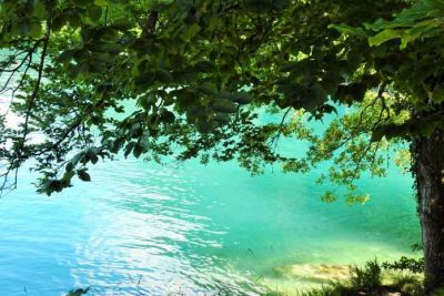 Lake Attersee in Salzkammergut.