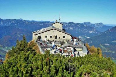 Spectacular Bavarian Alps views from the Eagle’s Nest.