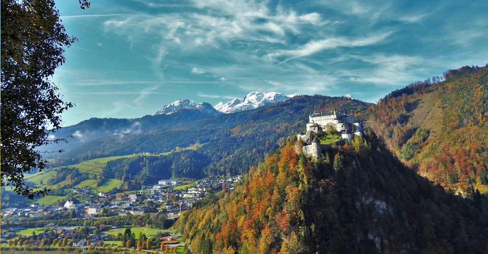 werfen ice caves tour from salzburg Werfen-Village-View