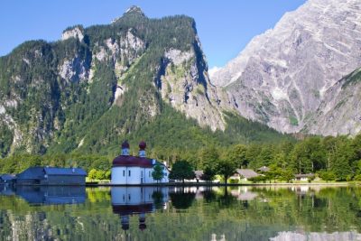 King’s Lake peninsula and the famous St. Bartholomew is the Jewel of the Bavarian Alps.